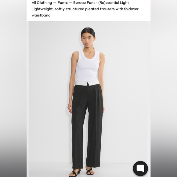 Babaton Black Trousers 4 - Picture 3 of 9